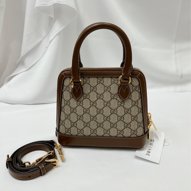 莉亞精品♡Gucci 640716 1955貝殼包 二手美包-2