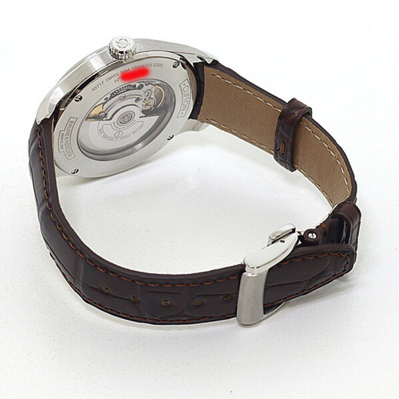 Baume & Mercier Clifton 男士手錶 MOA10054 象牙色錶盤自動-3