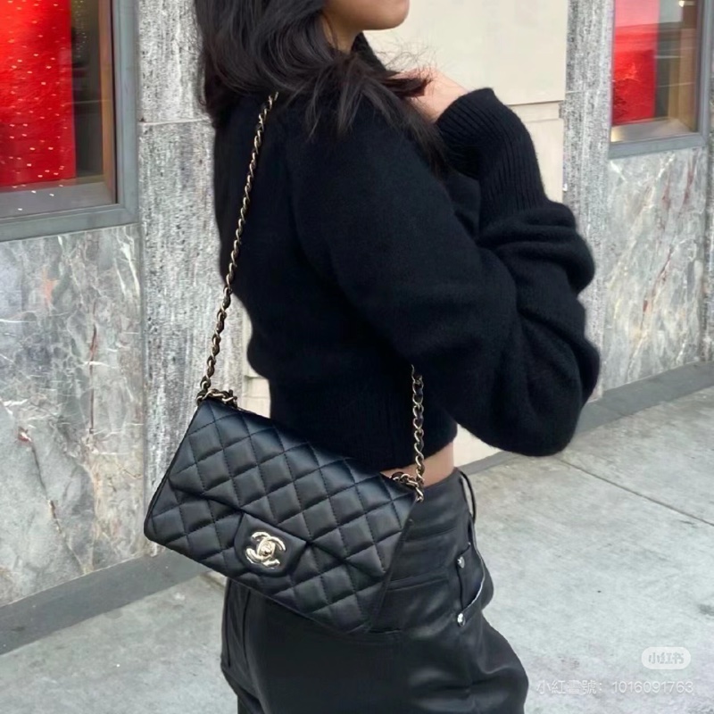 「M.Y精品」 全新 送禮 Chanel 小香 晶片款 cf20 coco20 大mini 黑銀-3