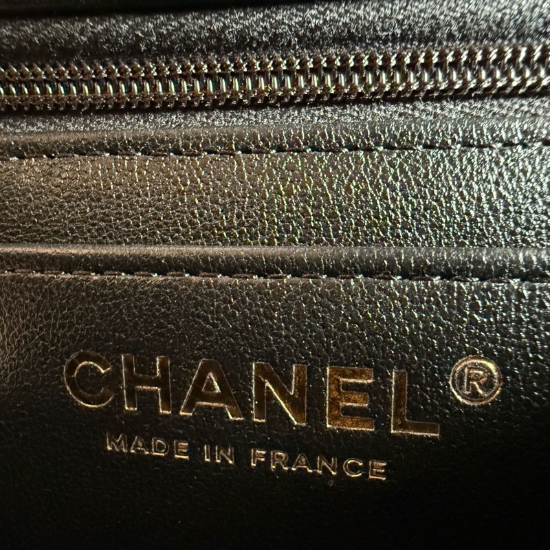 「M.Y精品」 全新 送禮 Chanel 小香 晶片款 cf20 coco20 大mini 黑銀-16