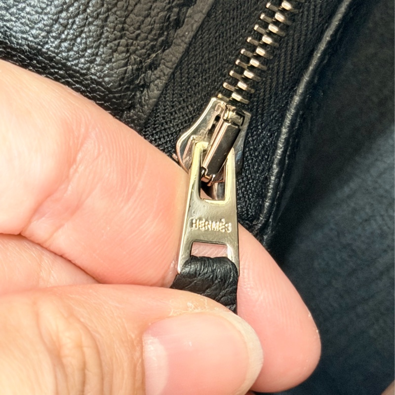 birkin 25 黑銀 Togo 皮 大全配 B刻 無頸紋 日本購證 鉑金25 金屬已在東區包膜 bk25-13