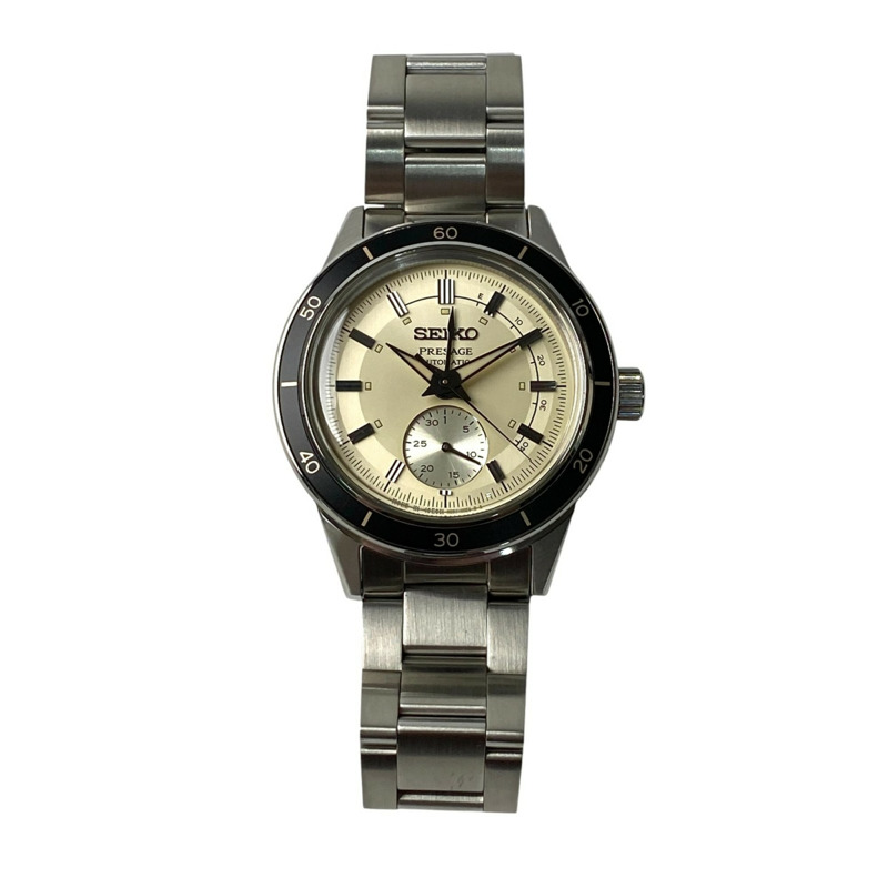 Seiko 男款 Presage 手錶,金色錶盤,不鏽鋼,SARY209,自動-1