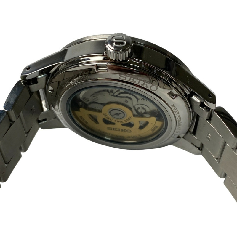 Seiko 男款 Presage 手錶,金色錶盤,不鏽鋼,SARY209,自動-6