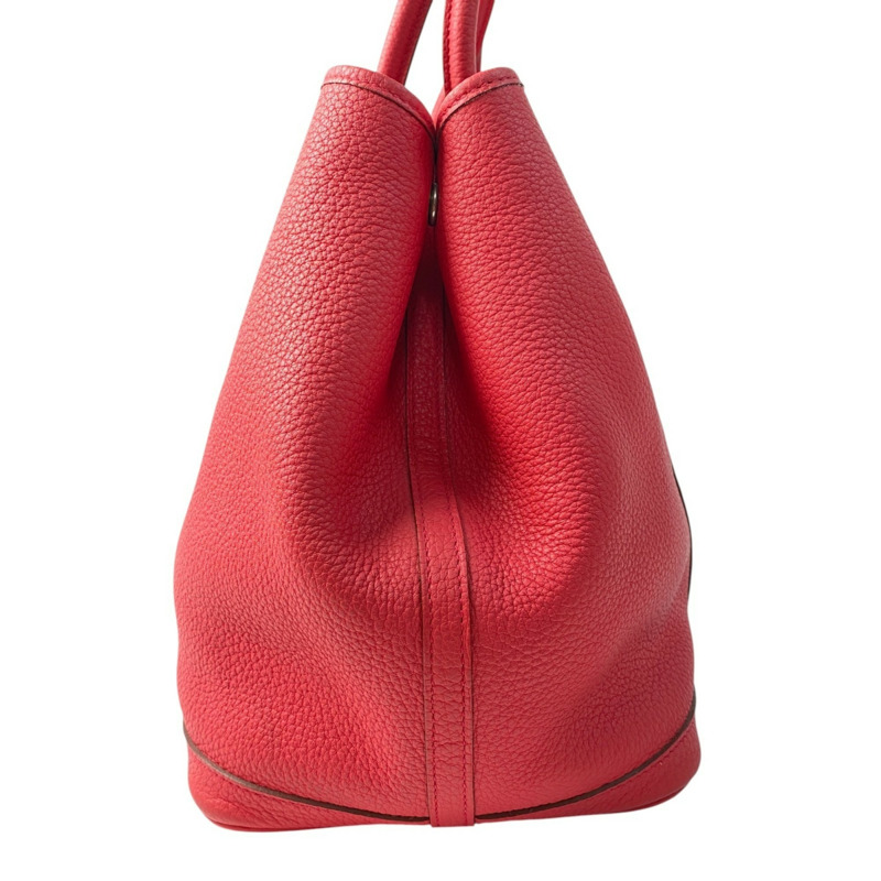 Hermes Hermès 女士 Garden Party PM 36 手提包,Taurillon,T 印-3