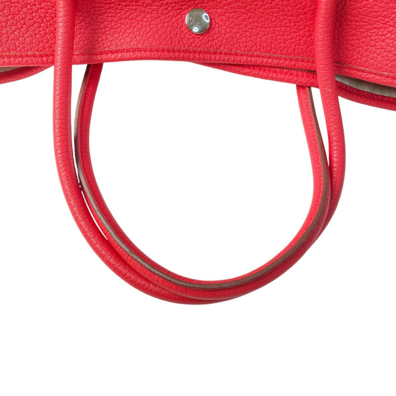 Hermes Hermès 女士 Garden Party PM 36 手提包,Taurillon,T 印-5