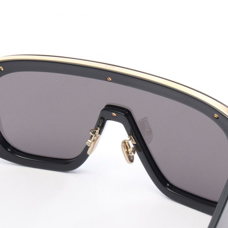 Dior Graphique M2U 太陽眼鏡 DGRHM2UXR10A0 塑膠/鍍金 黑色 金色 二手 女士-5