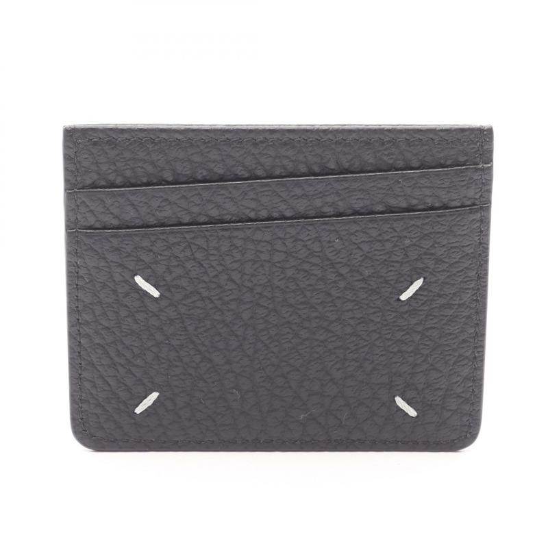 Maison Margiela 卡夾 SA1VX0006P4455T8013 皮革黑色全新中性款-0