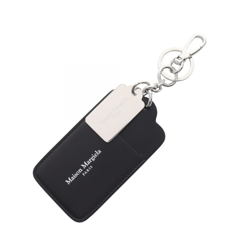 Maison Margiela 鑰匙圈 SA2UA0013P4745T8013 皮革 黑色 全新 女款-0