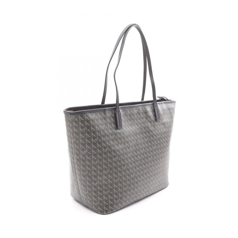 Tory Burch Everready 拉鍊手提包 145634001 PVC 塗層帆布皮革黑色多色全新女款-1