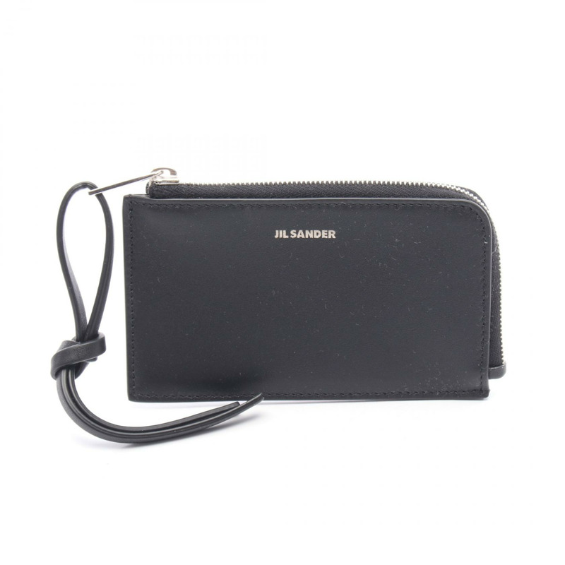 JIL SANDER GIRO ENVELOPE EW 卡夾 J25UI0011P5713001 皮革黑 全新 男女通用-0
