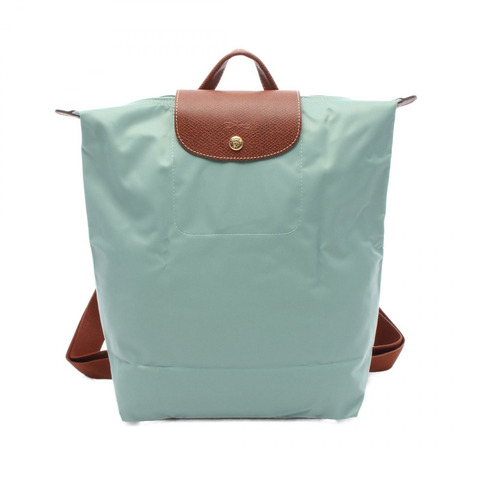 Longchamp Le Pliage Original M Rucksack 背包 10284089P99 帆布皮革綠棕色全新女款