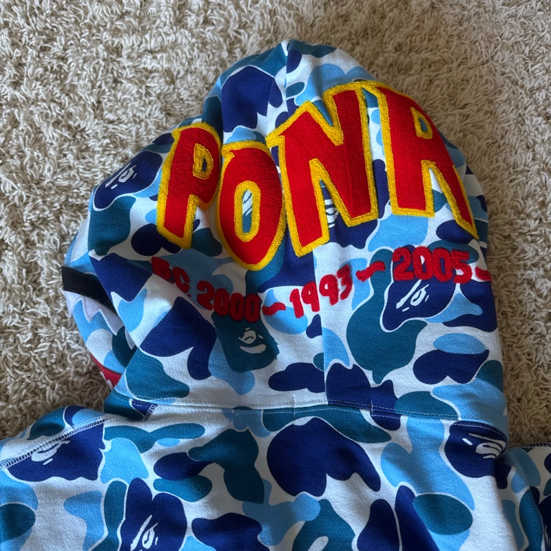 A BATHING APE® ABC CAMO 迷彩鯊魚全拉鍊連帽衫-8