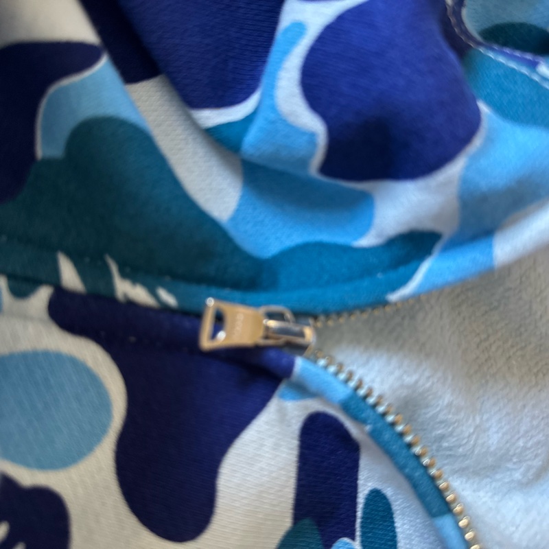 A BATHING APE® ABC CAMO 迷彩鯊魚全拉鍊連帽衫-12