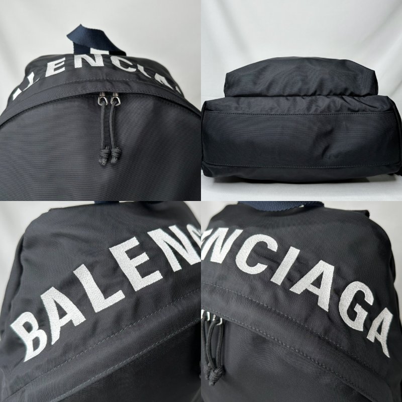BALENCIAGA Wheel刺繡後背包-7