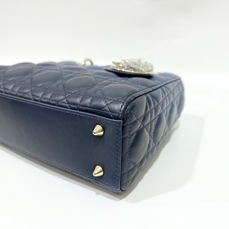 DIOR藍色漸層小號黛妃包M0538ONGE-9