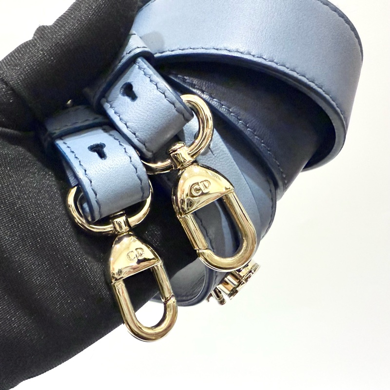 DIOR藍色漸層小號黛妃包M0538ONGE-11