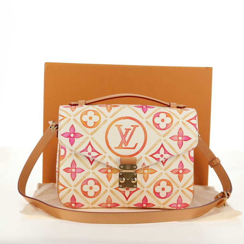 【日本直送】路易威登 Monogram Pochette Metis 中型手提包 2 款可選粉紅色 M11461 正品 136299M-11