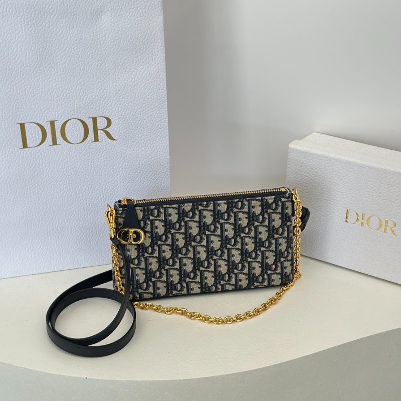 DIOR 30 Montaigne雙肩帶麻將包-0