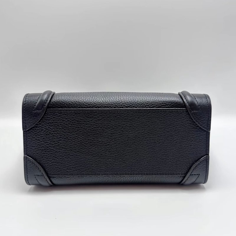 CELINE 黑色Luggage Nano手提背笑臉包20*21*10 98新配件塵袋-2