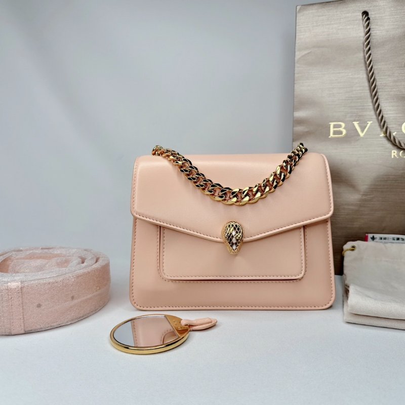 BVLGARI Serpenti Forever金鍊手提斜背包-0