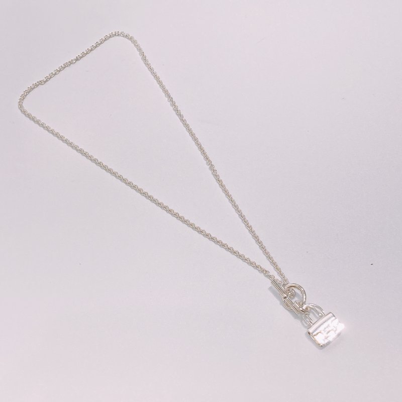 TW4479 Hermes 愛馬仕 康康銀飾項鍊 925 Amulettes Constance Pendant Necklace Sliver-2