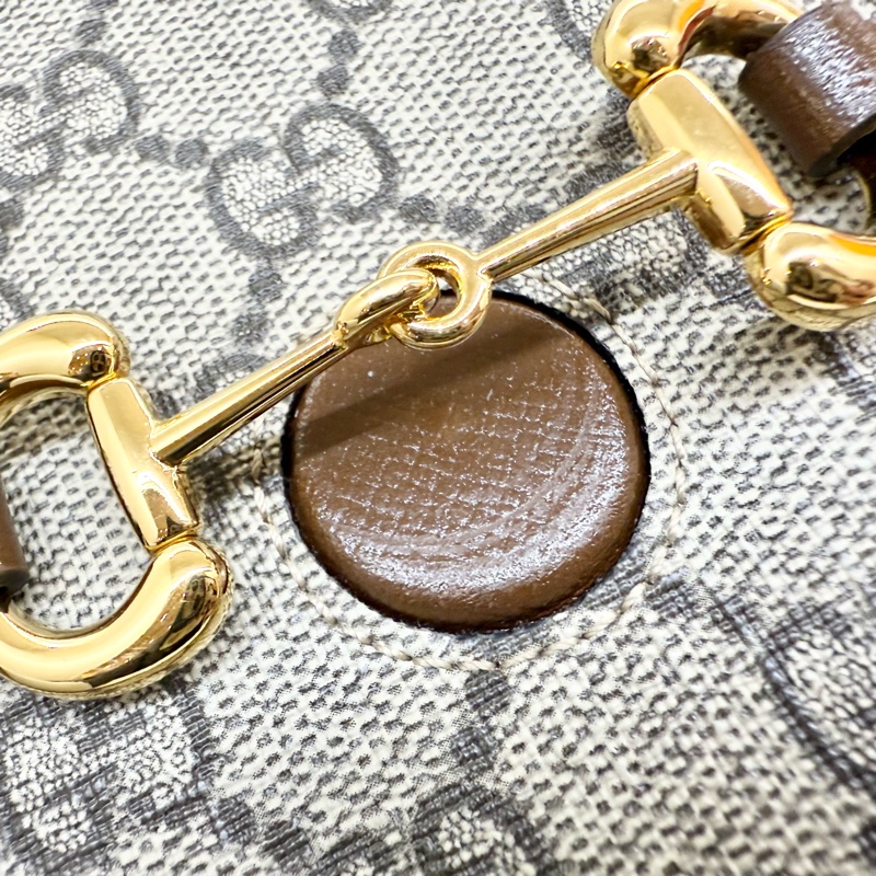 GUCCI老花1955 Horsebit 復古手機包 625615-10