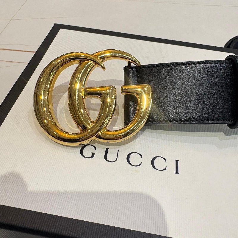 *SHIHNA名牌精品* GUCCI GG Marmont男生寬版腰帶 (80CM)-7