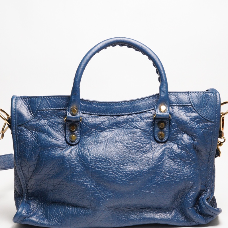 Balenciaga edge city small 海軍深藍色-3