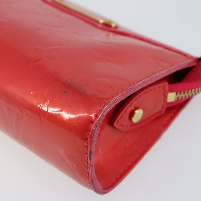 【日本直送】路易威登 Monogram Vernis Trousse 化妝包玫瑰流行 M93647 正品 142964-6