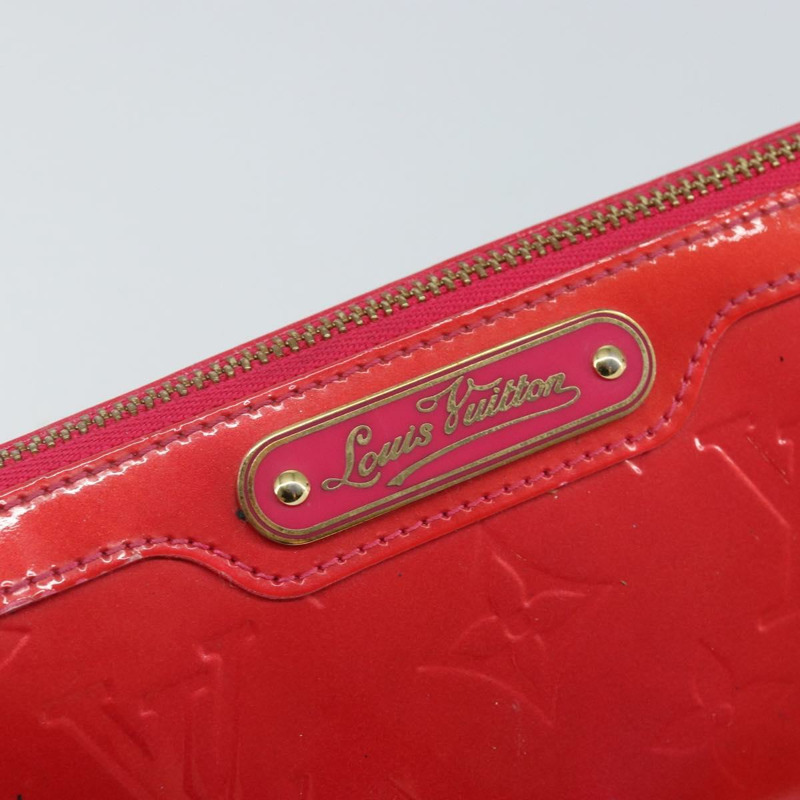 【日本直送】路易威登 Monogram Vernis Trousse 化妝包玫瑰流行 M93647 正品 142964-16