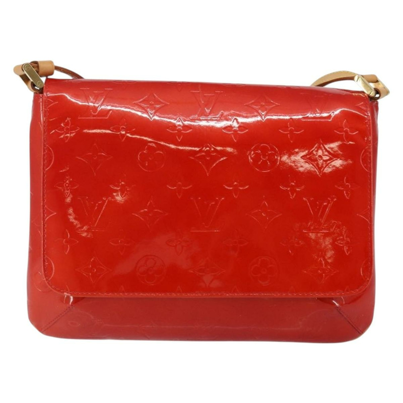 【日本直送】路易威登 Monogram Vernis Thompson Street 包紅色 M91094 LV 正品 hk3043-12