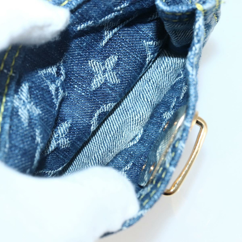 【日本直送】路易威登 Monogram Denim Neo Speedy 手提包藍色 M95019 LV 授權 128934V-23