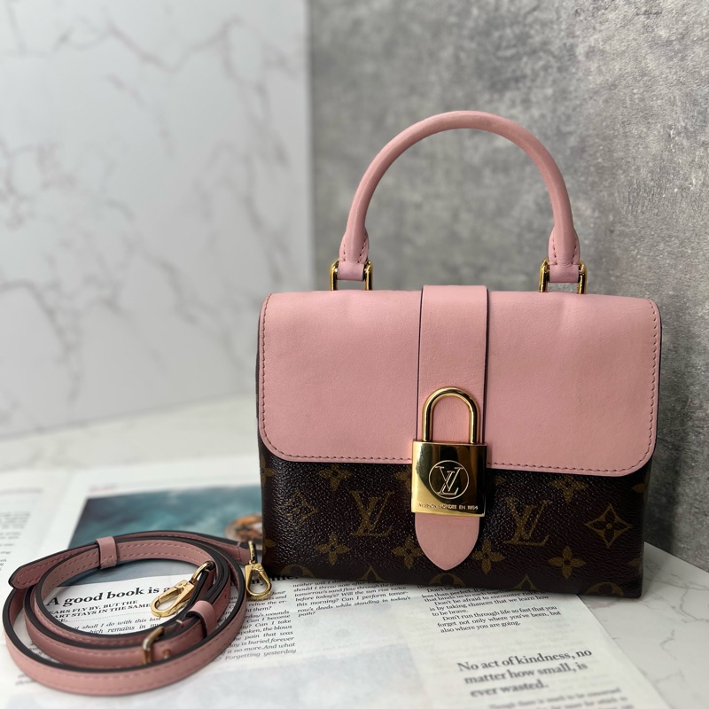 💗香緹國際精品💗 LV Locky bb 櫻粉色-1