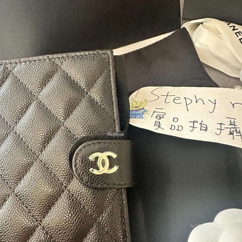 🆕最新全拍最甜_香奈兒25K經典款護照夾荔枝牛黑金✨-7