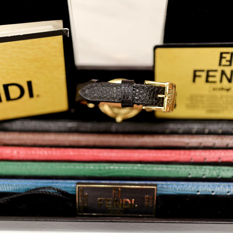 FENDI Chameleon 腕錶 連可替換錶帶-7