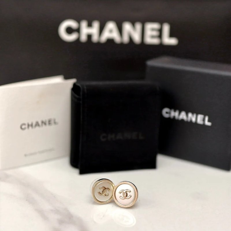 Chanel CC Logo 耳環-3