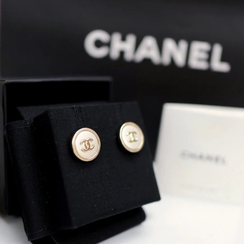 Chanel CC Logo 耳環-5