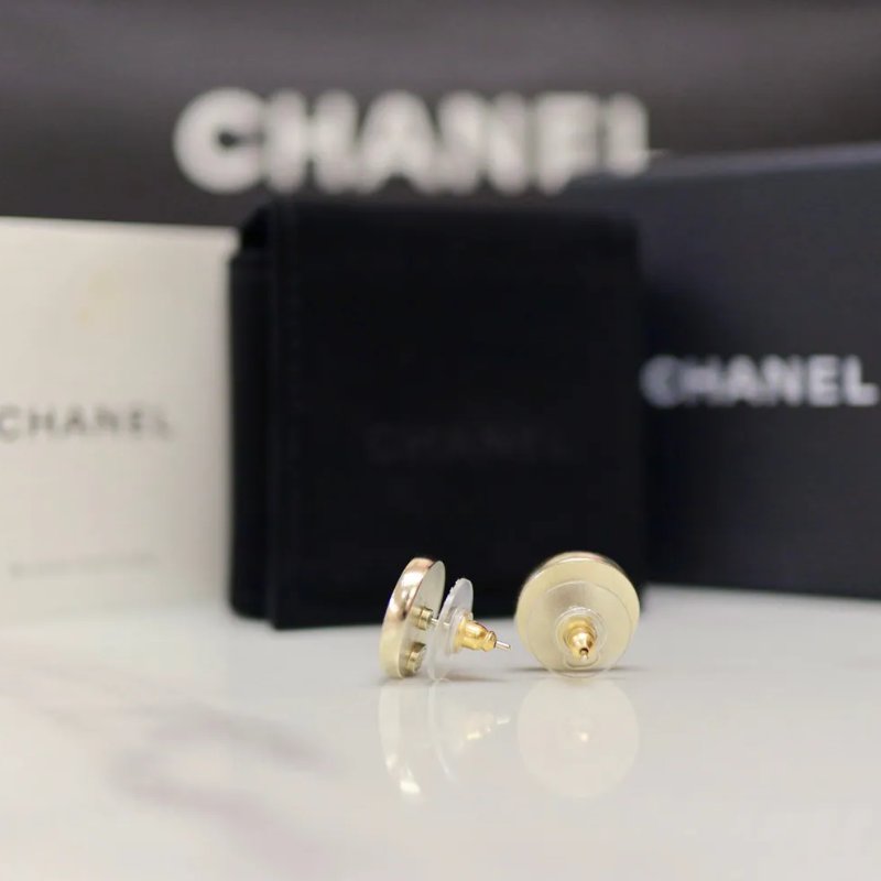 Chanel CC Logo 耳環-9