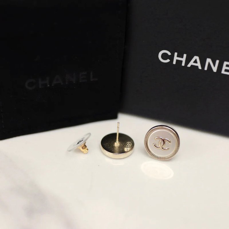 Chanel CC Logo 耳環-12