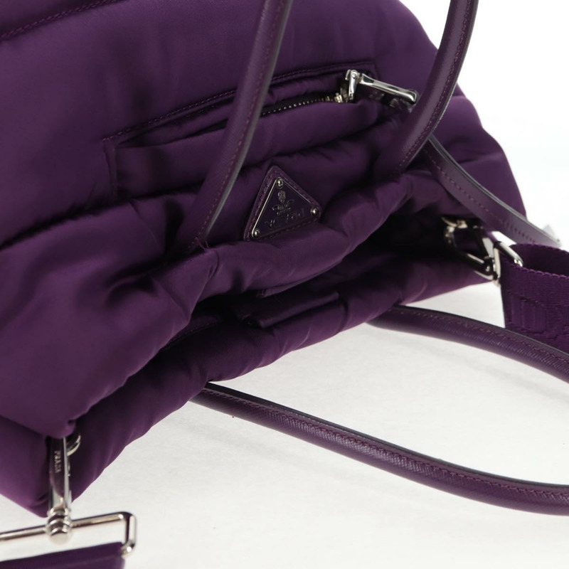 【日本直送】PRADA 手提包 尼龍 2way 紫金 正品 138073M-5