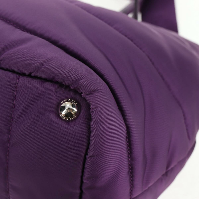 【日本直送】PRADA 手提包 尼龍 2way 紫金 正品 138073M-18