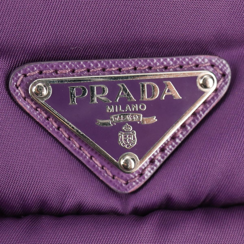 【日本直送】PRADA 手提包 尼龍 2way 紫金 正品 138073M-19