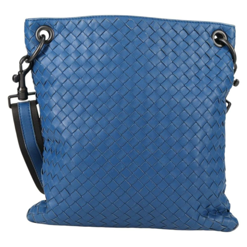 【日本直送】BOTTEGA VENETA INTRECCIATO 單肩包皮革藍正品 142212V-2