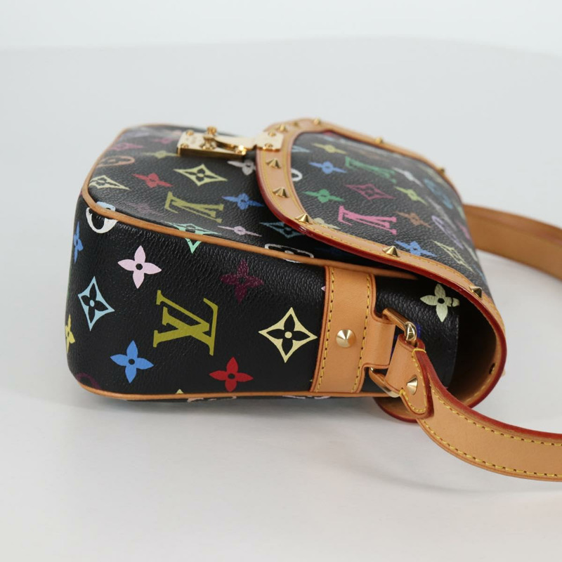 【日本直送】路易威登 Monogram 多色 Sologne 單肩包 黑色 M92639 正品 138075V-3