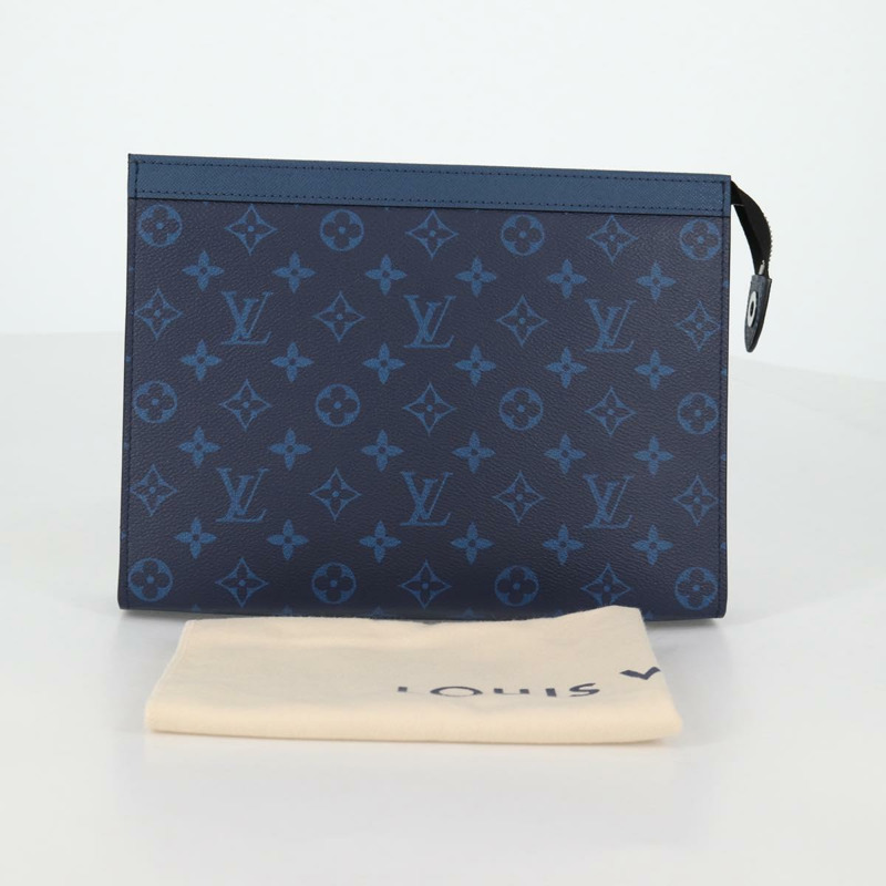 【日本直送】路易威登 Tiger Lama Monogram Pochette Voyager 中型包 M30423 LV 正品 135300M-11