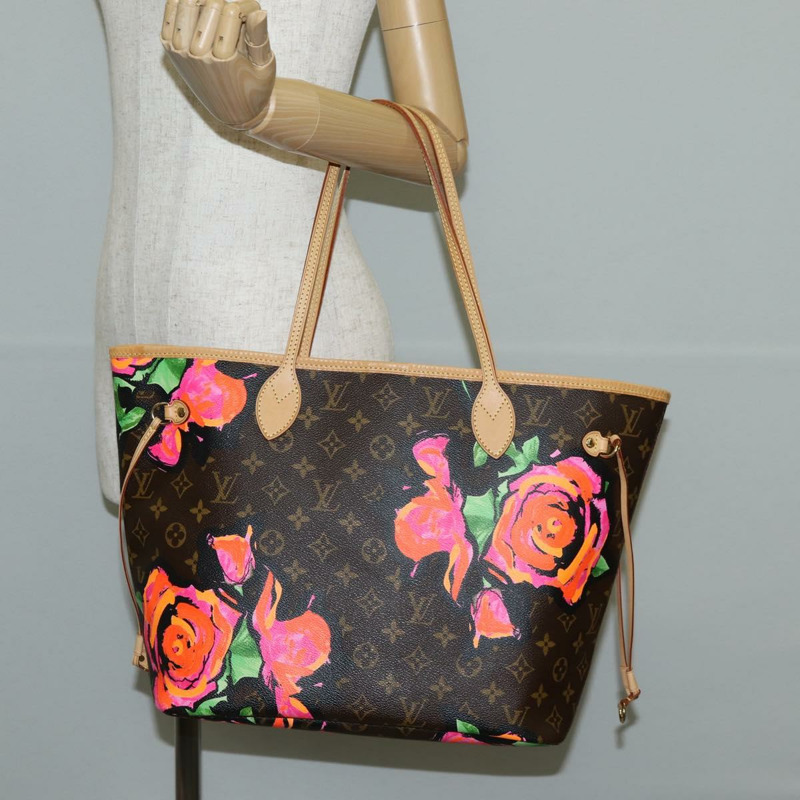 【日本直送】路易威登 Monogram Rose Neverfull 中型托特包 M48613 LV 正品 135291V-23