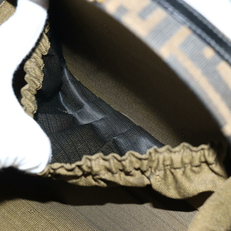 【日本直送】FENDI Zucca 帆布手提包 2 款可選 黑色 棕色 正品 135274V-11