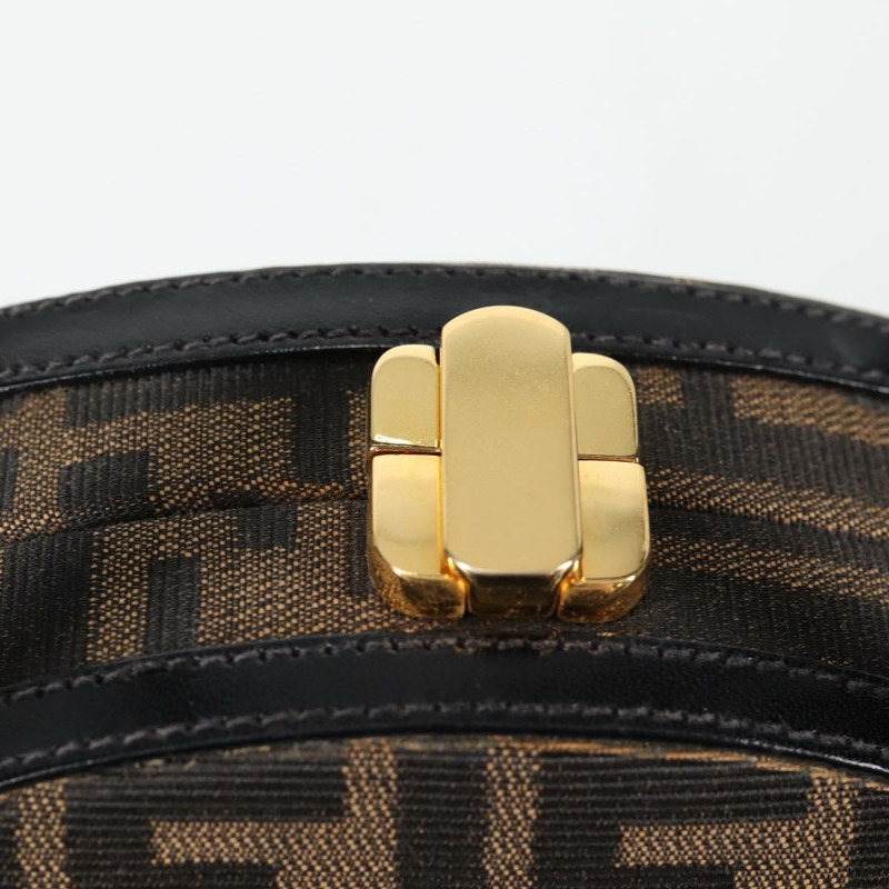 【日本直送】FENDI Zucca 帆布手提包 2 款可選 黑色 棕色 正品 135274V-18