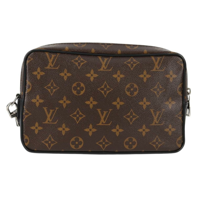 【日本直送】路易威登 Monogram Macassar Pochette Casai 手拿包 M42838 LV 正品 135271M-1