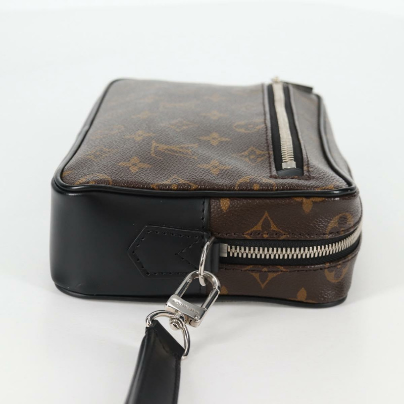 【日本直送】路易威登 Monogram Macassar Pochette Casai 手拿包 M42838 LV 正品 135271M-3
